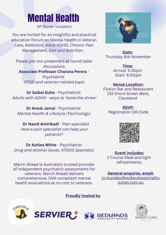 GP dinner forum invitation